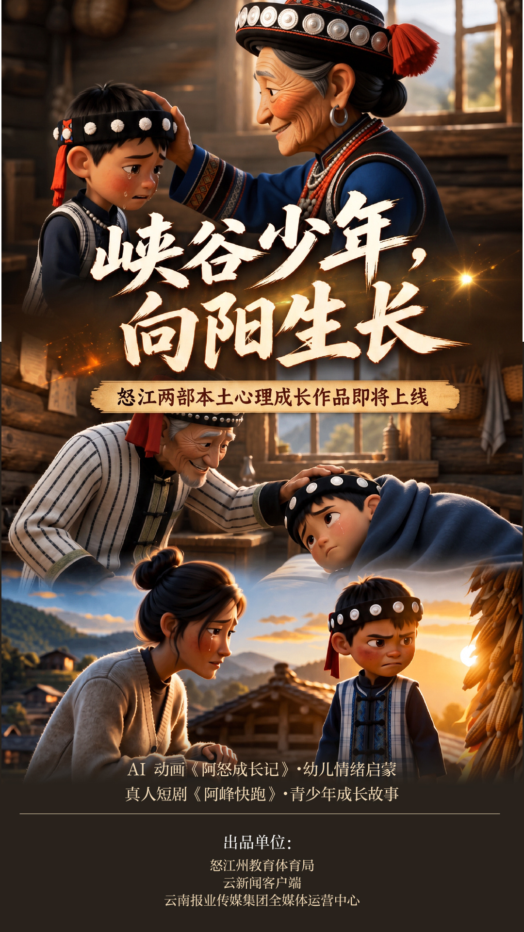 青少年抑郁检出率年级递增 怒江推出两部本土心理成长作品