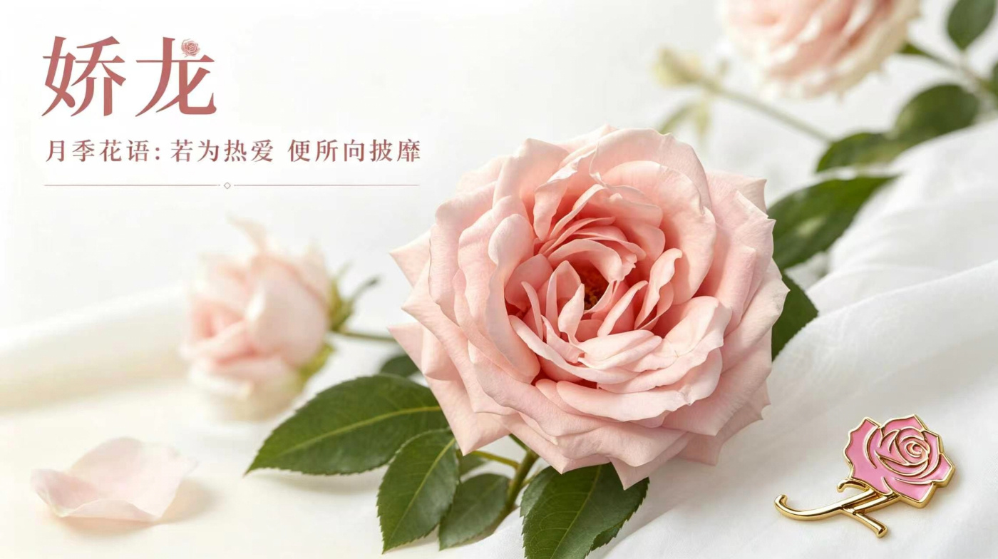 读权威新闻·领娇龙月季胸针丨限量200枚，攒分即兑，9月14日首批开抢！